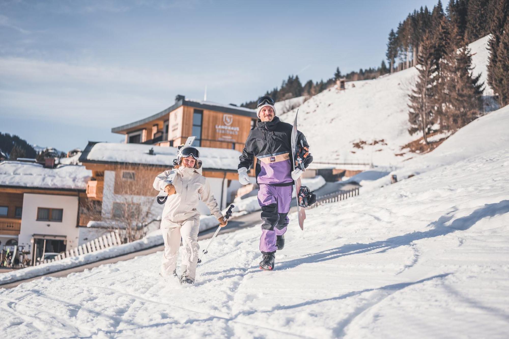 Landhaus Saalbach - Joker Card Included In Summer Exteriér fotografie